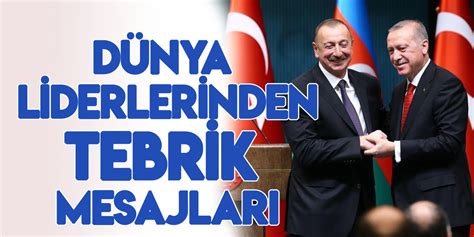 D­ü­n­y­a­ ­l­i­d­e­r­l­e­r­i­n­d­e­n­ ­E­r­d­o­ğ­a­n­’­a­ ­t­e­b­r­i­k­ ­m­e­s­a­j­l­a­r­ı­